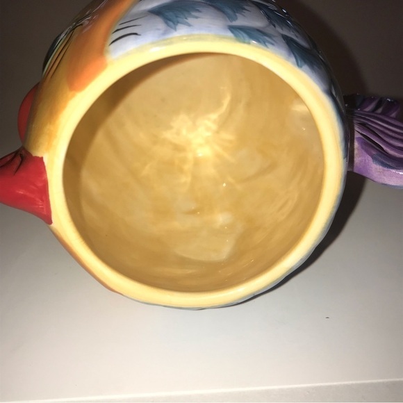 Dario Farrucci Designs Fish Mug Colorful Whimsical Hand Painted - Picture 7 of 10